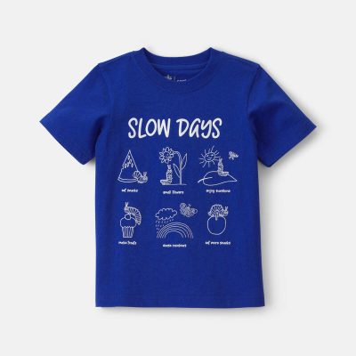 Toddler Boy Slow Days The Very Hungry Caterpillar Graphic Tee - Blue