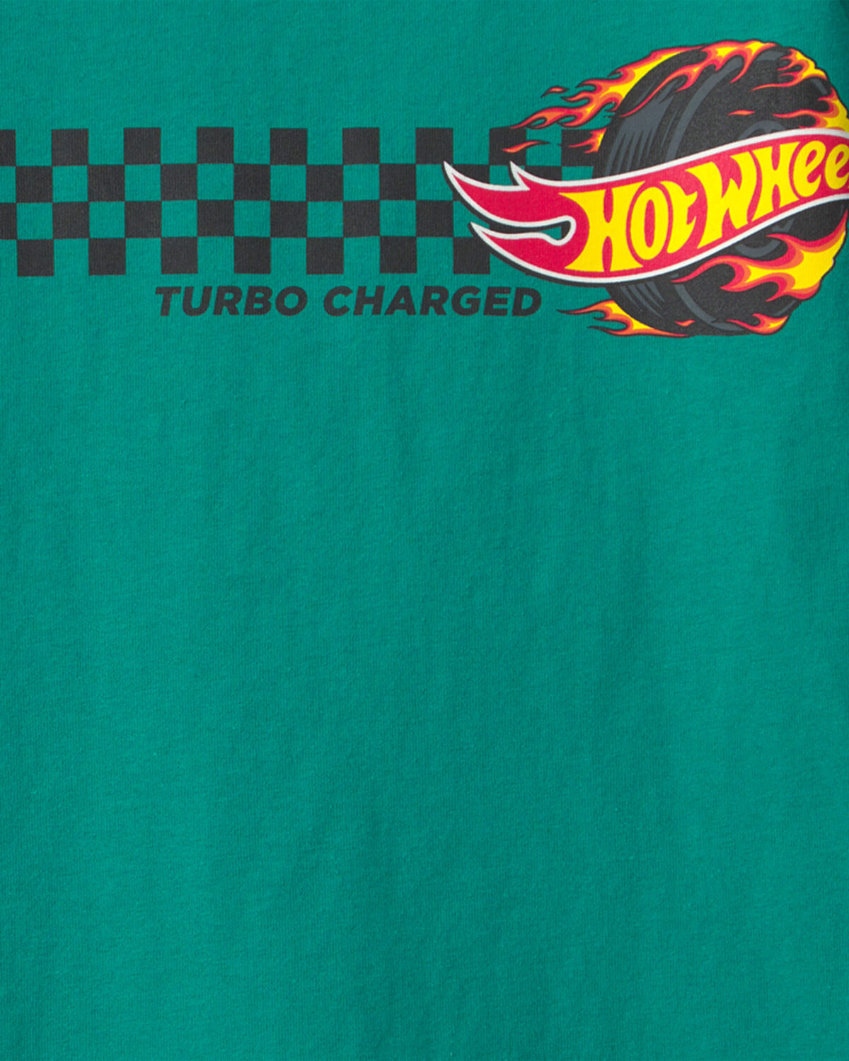 Toddler Boy Hot Wheels™ Graphic Tee - Green - Image 2