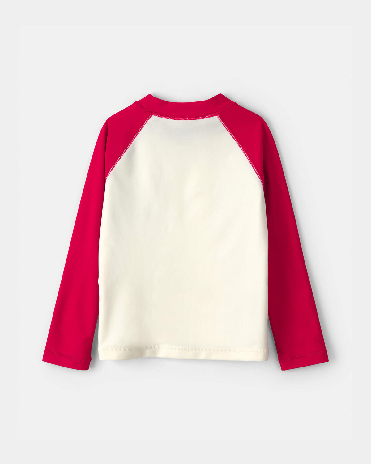 Toddler Boy 'Red White & Cool' Rashguard - Red/White - Image 2