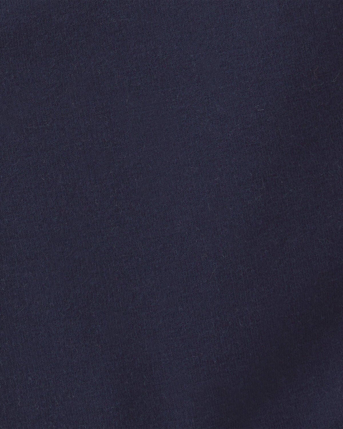 Toddler Girl Uniform Ponte Knit Shorts - Navy - Image 3