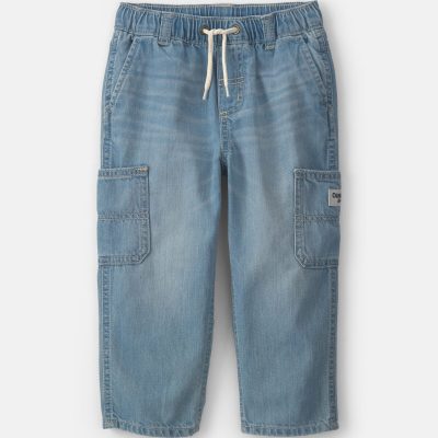 Toddler Boy Wide-Leg Carpenter Jeans - Medium Wash