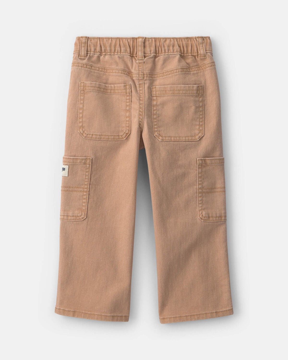 Toddler Boy Carpenter Pants - Brown - Image 2