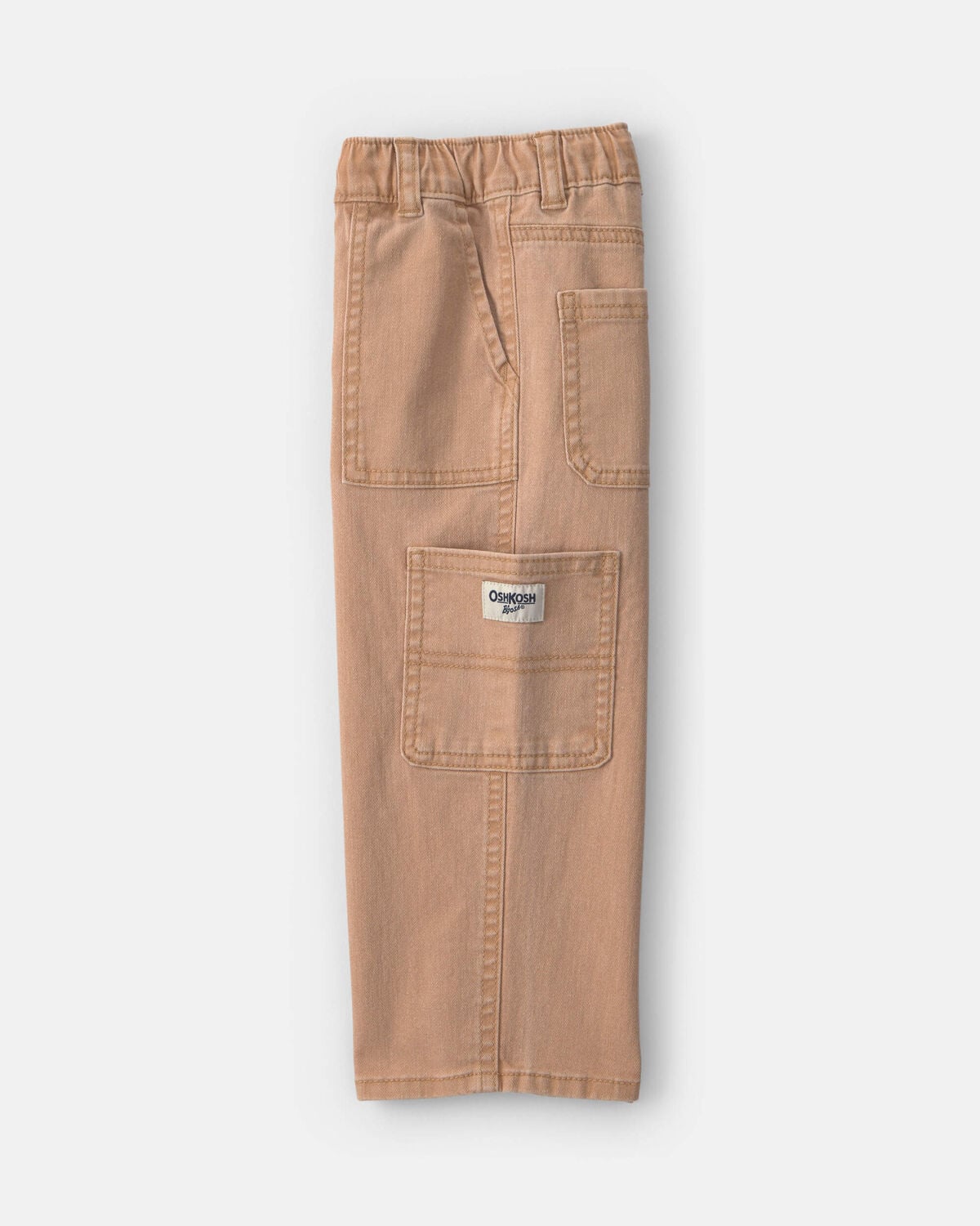 Toddler Boy Carpenter Pants - Brown - Image 3