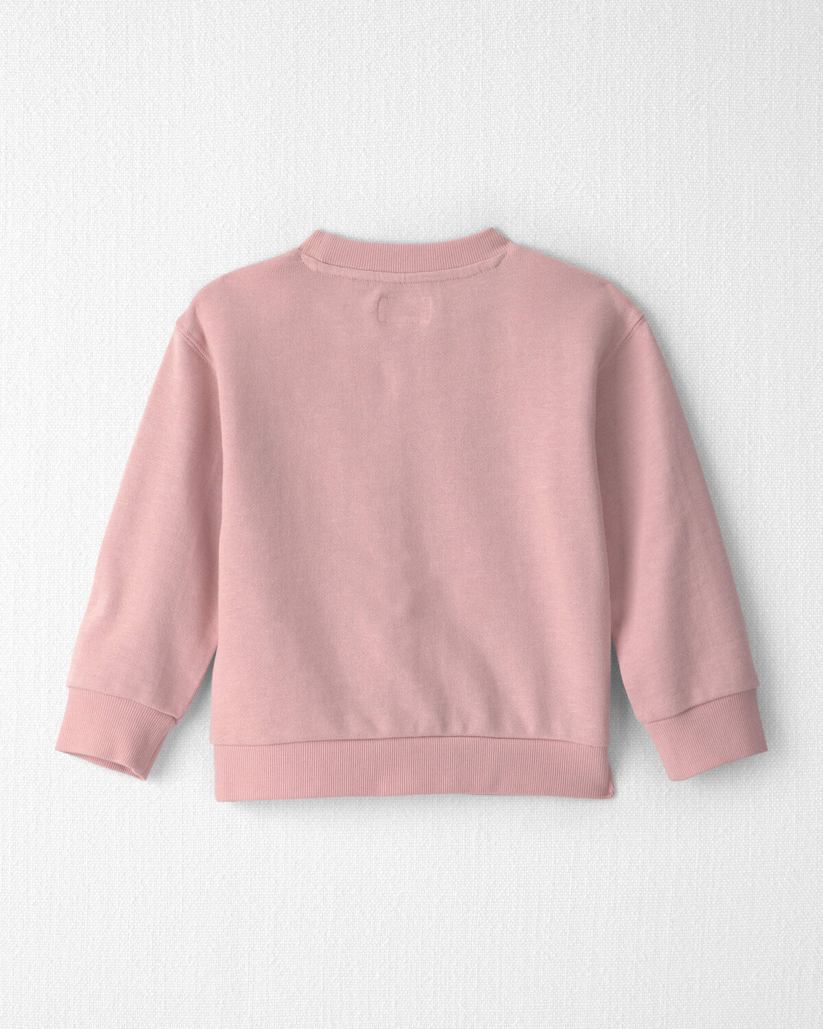Toddler Girl Organic Cotton Big Sis Pullover - Image 2