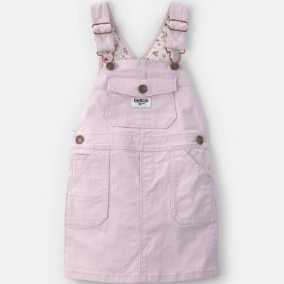 Toddler Girl Twill Skirtall - Purple