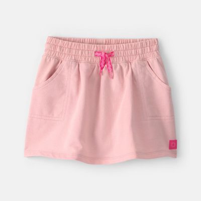 Toddler Girl French Terry Skort - Pink