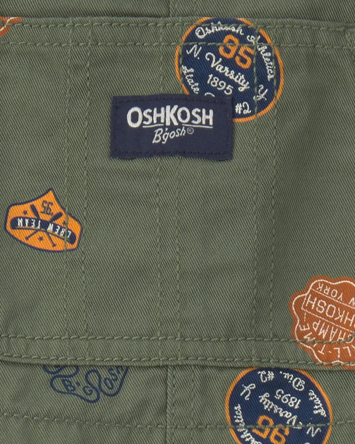Toddler Patch Logo Overalls - Green - Image 3