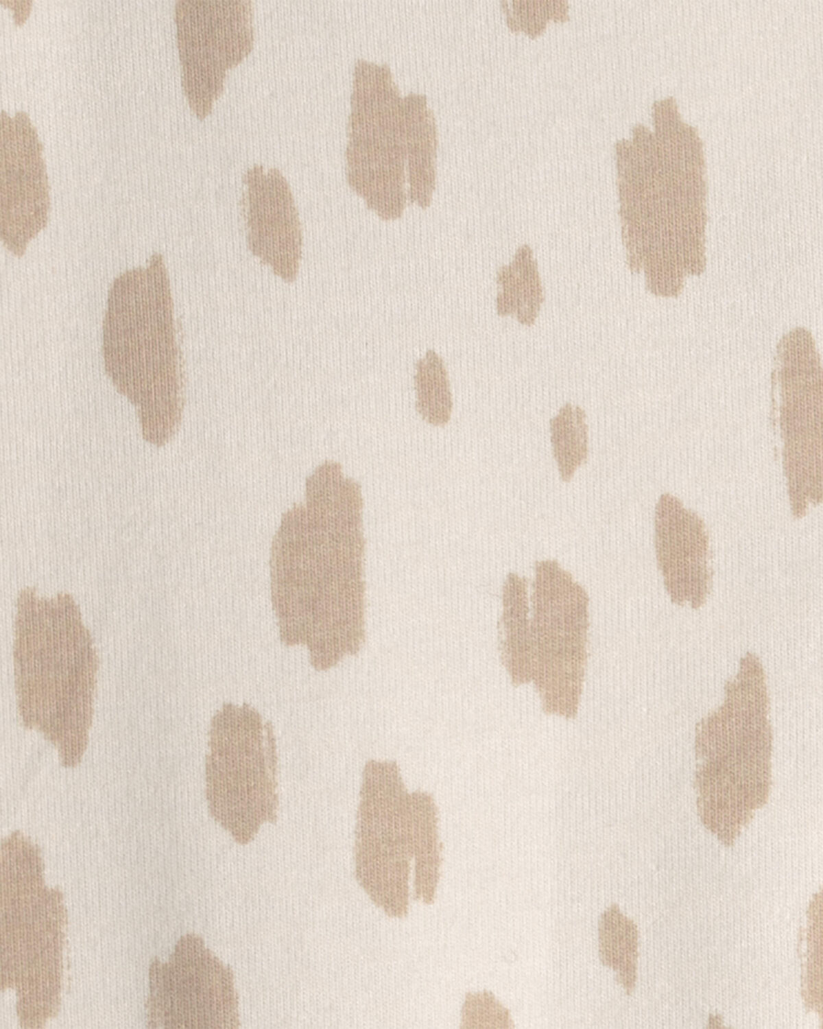 Toddler Girl Dots Pull-On Stretch Leggings - Cream - Image 3