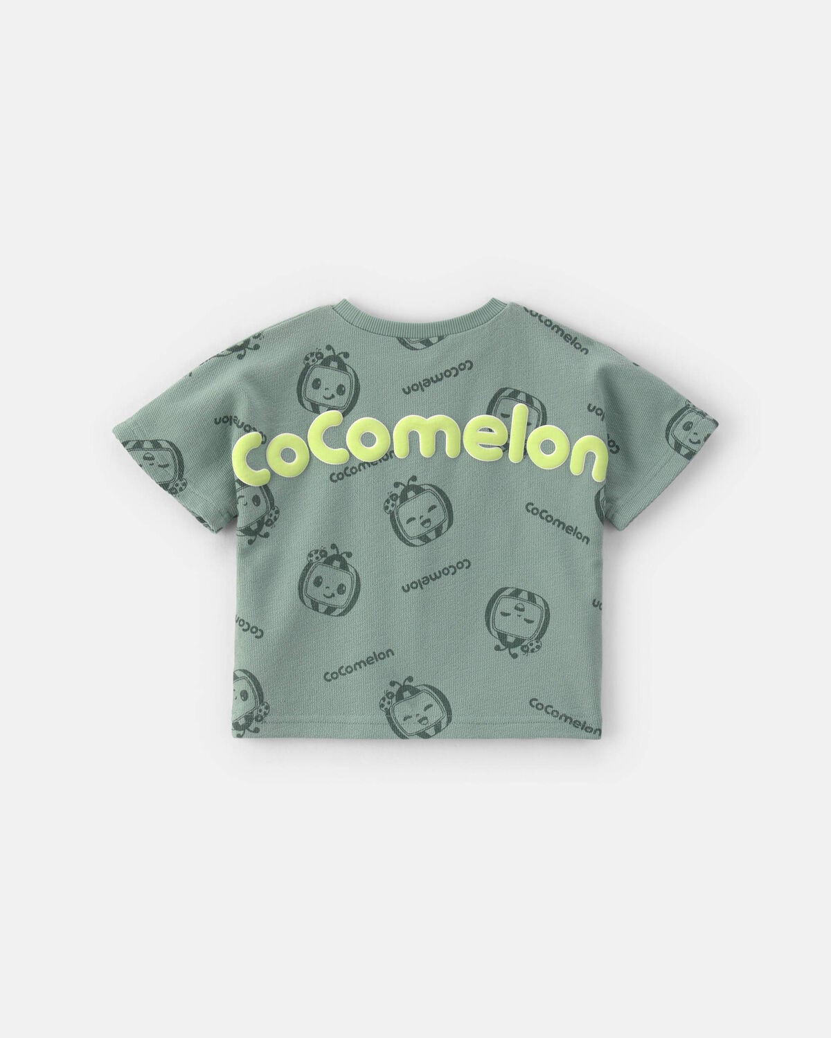 Toddler Boy 2-Piece CoComelon Short-Sleeve Top & Short Set - Green - Image 2