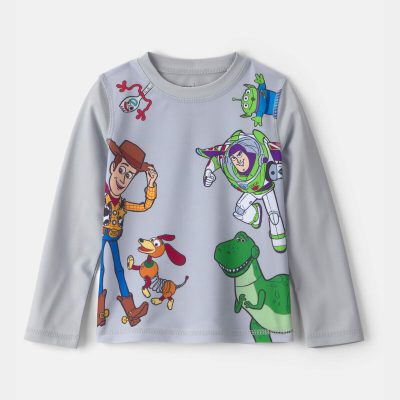 Toddler Boy ©Disney/Pixar Toy Story Rashguard - Grey