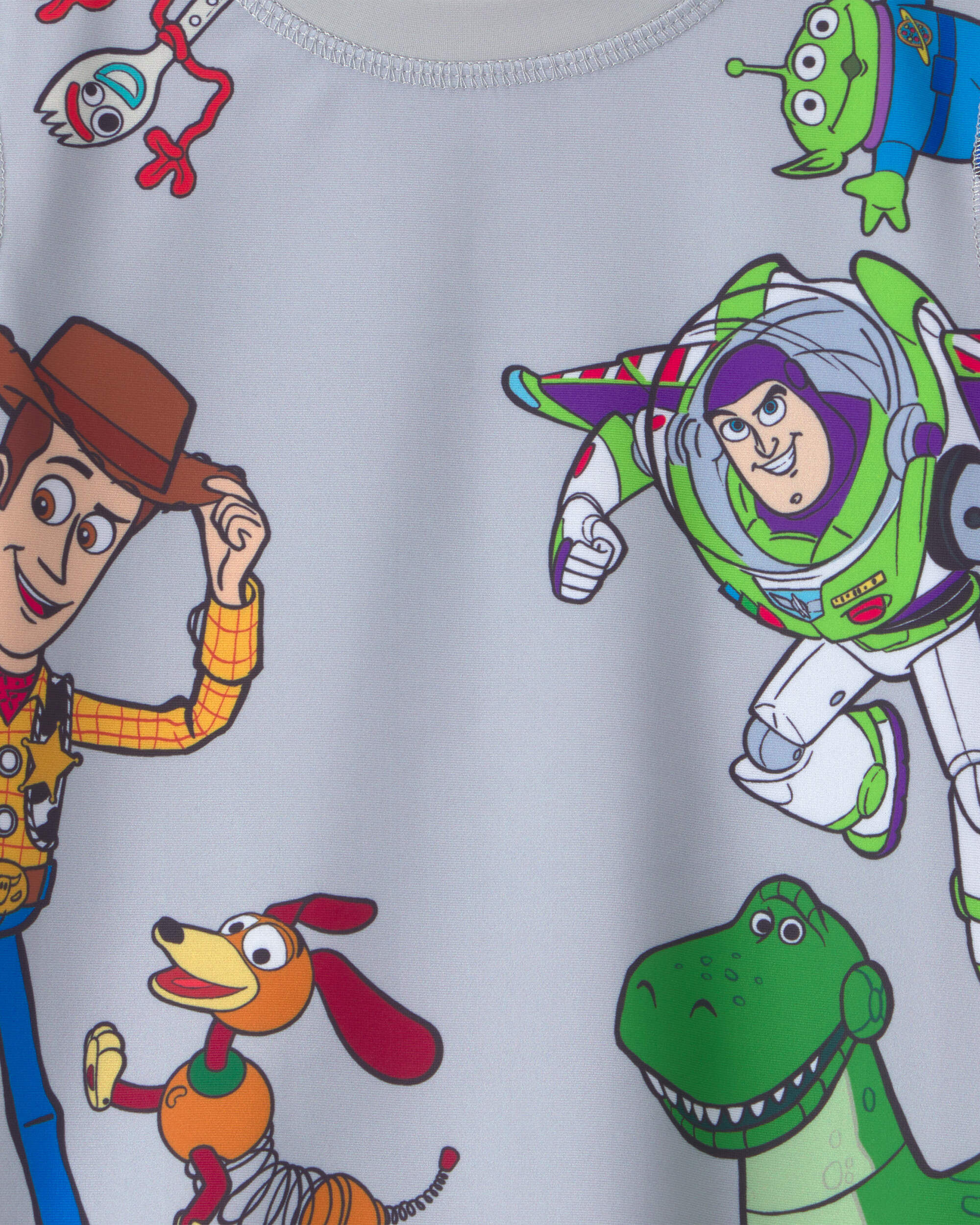 Toddler Boy ©Disney/Pixar Toy Story Rashguard - Grey - Image 4