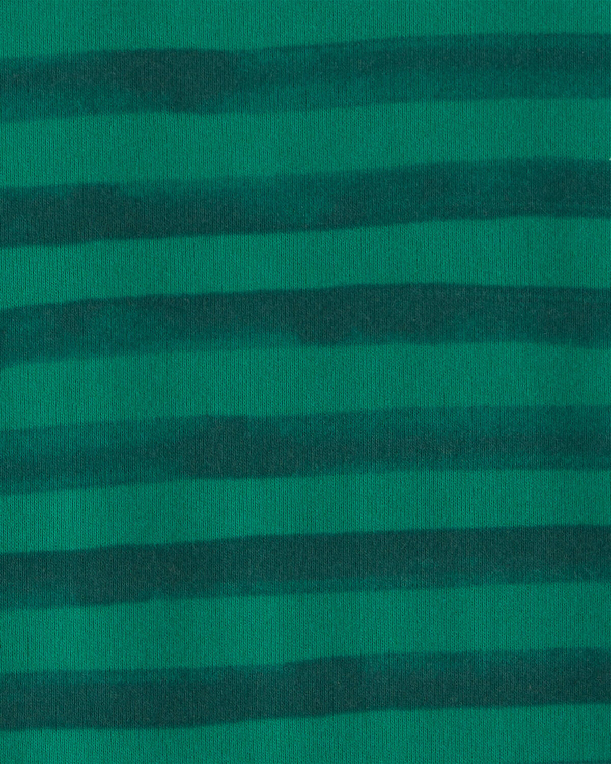 Toddler 1-Piece Striped Snowman 100% Cotton Snug Fit Footed Pajama - Green - Image 3