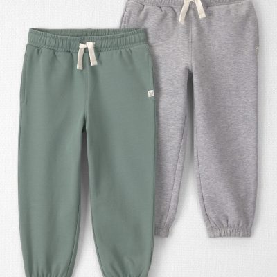 Toddler 2-Pack Organic Cotton French Terry Joggers
