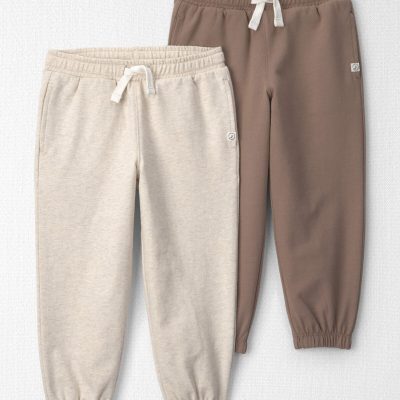 Toddler 2-Pack Organic Cotton French Terry Joggers