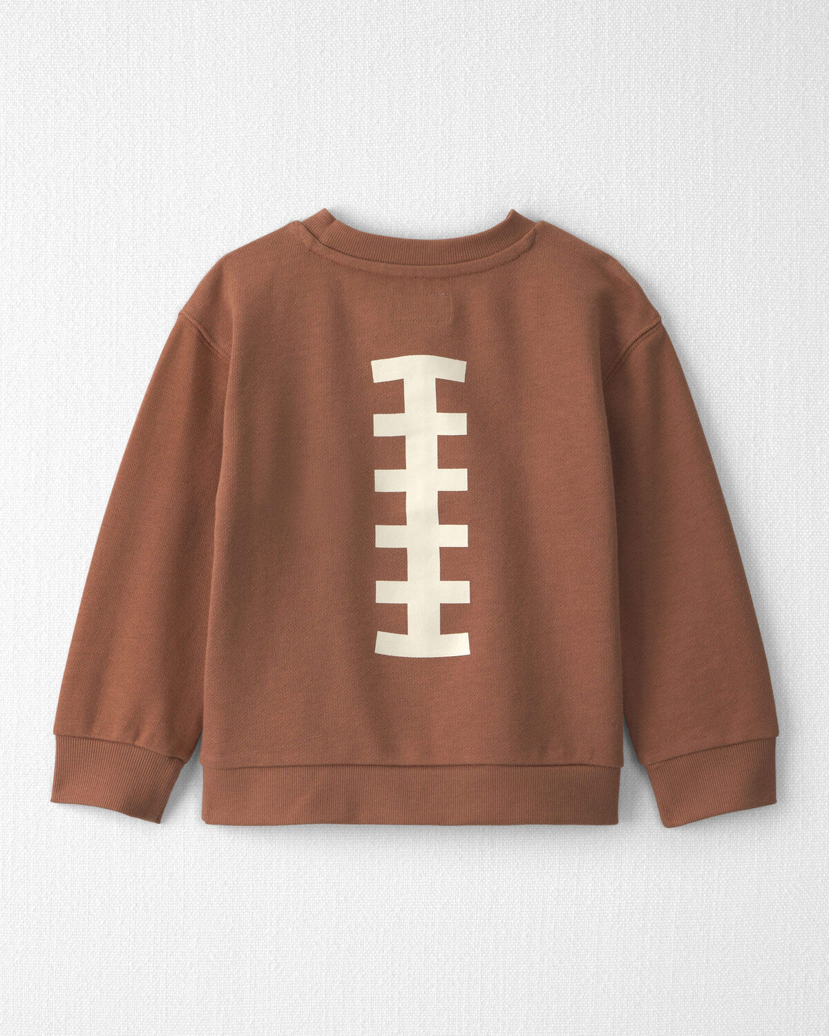 Toddler Organic Cotton 'Game Day' French Terry Sweatshirt - Image 2