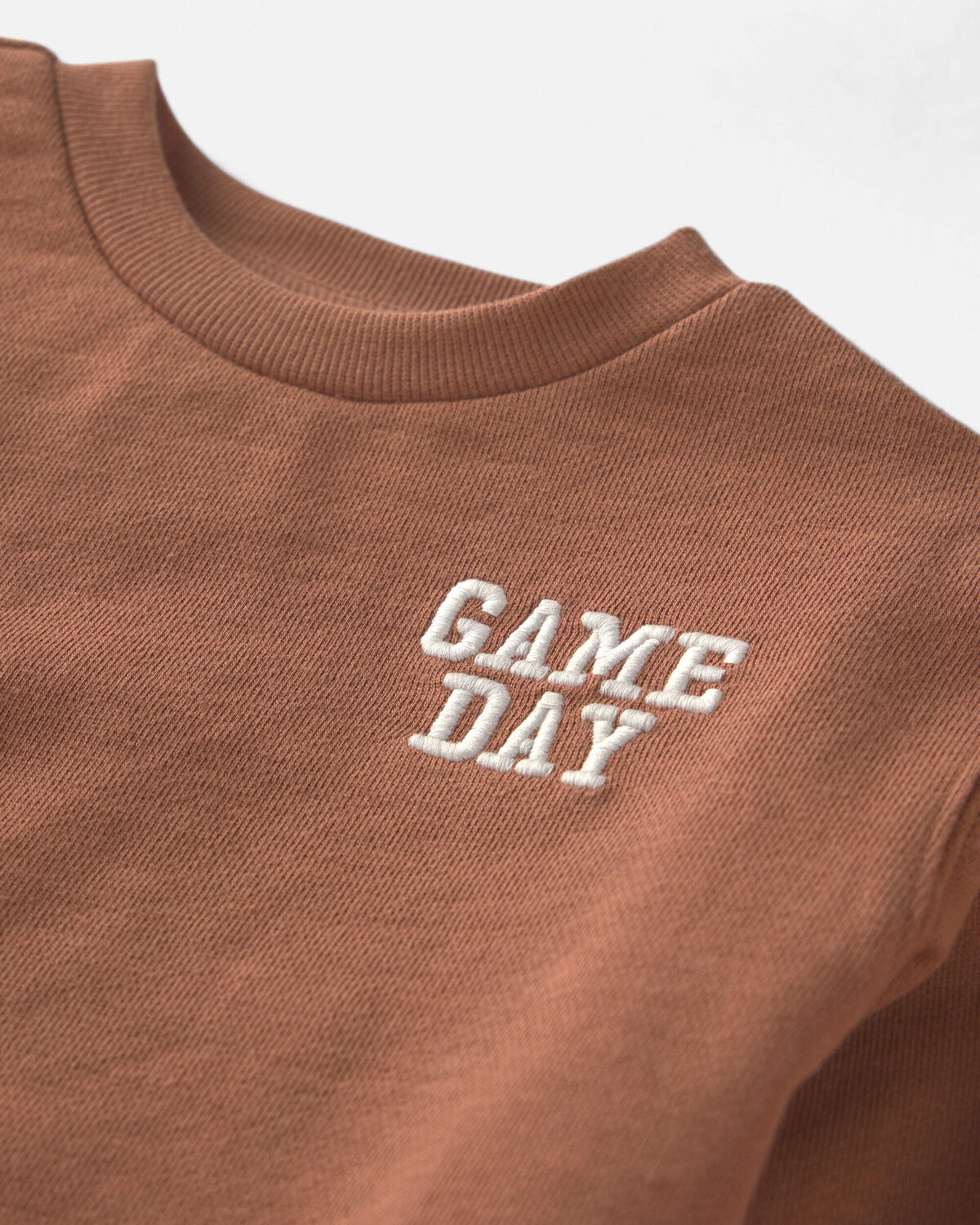 Toddler Organic Cotton 'Game Day' French Terry Sweatshirt - Image 3
