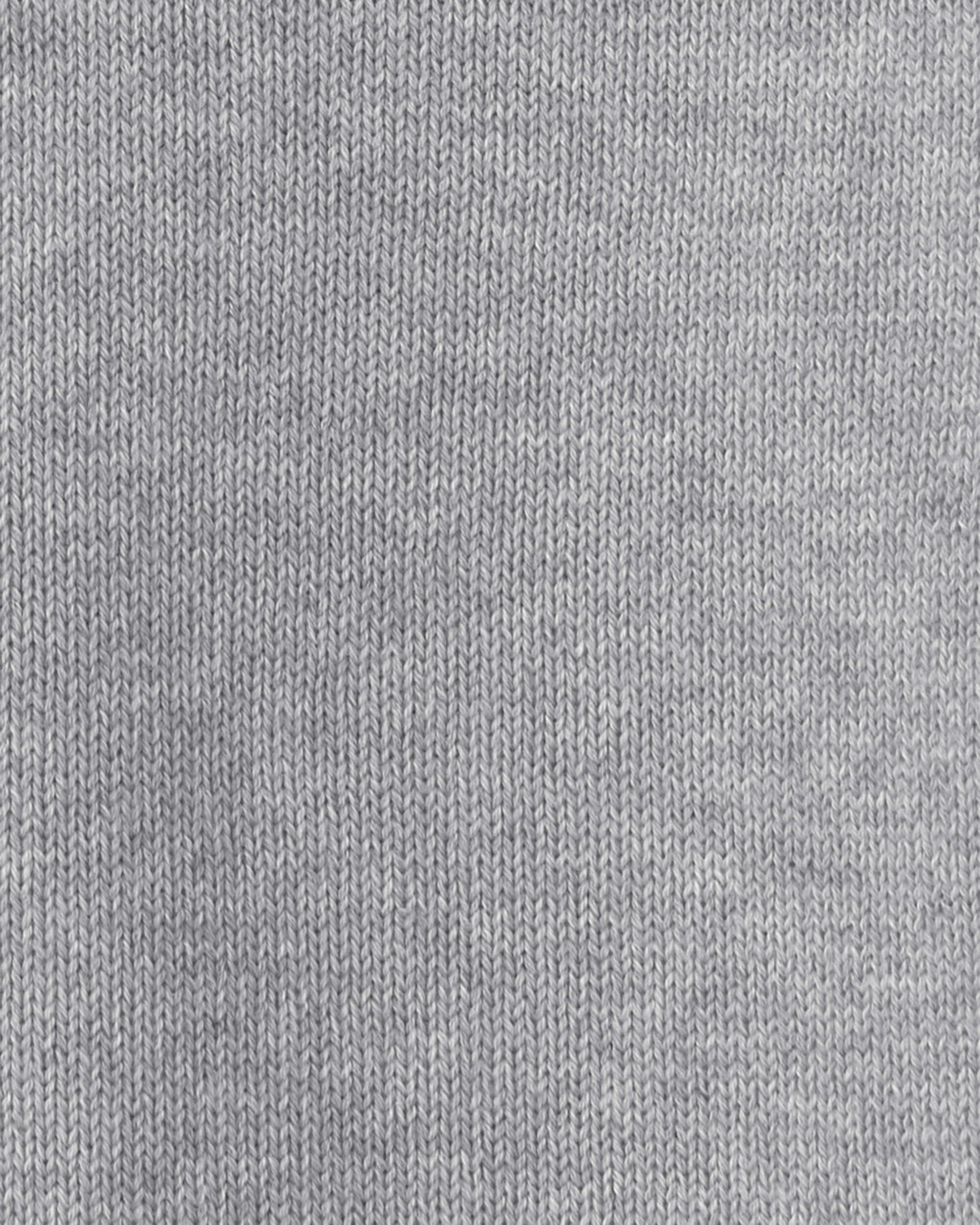 Toddler Boy Organic Cotton Sweater Knit Polo in Stripes - Image 5