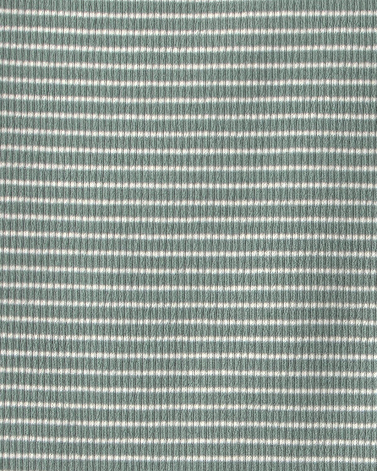 Toddler 2-Piece Organic Cotton Ribbed Pajamas in Stripes - Image 3