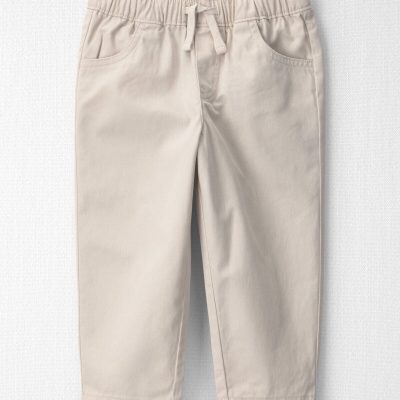 Toddler Organic Cotton Baggy Twill Pants