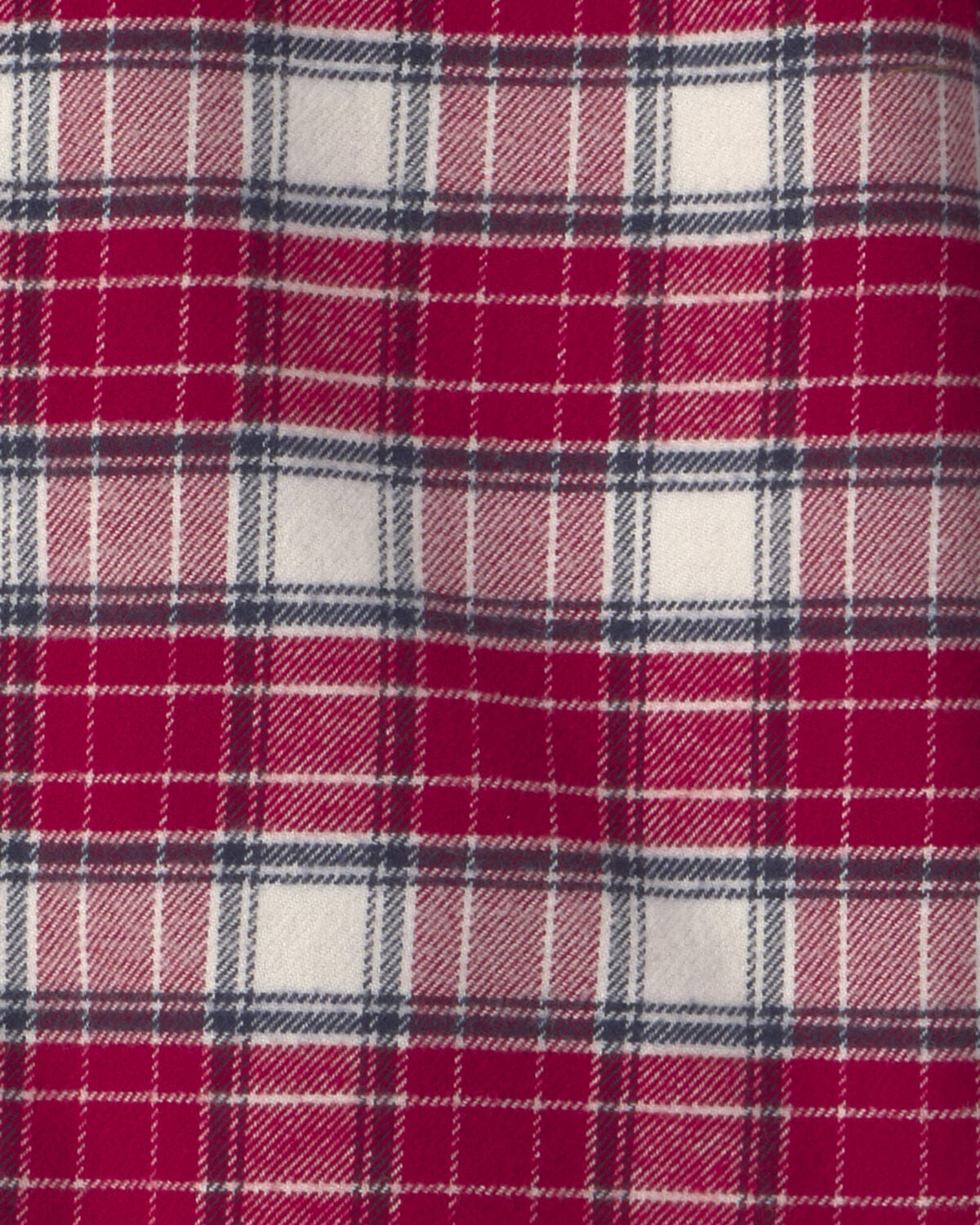 Toddler Boy Organic Cotton Flannel Button-Down Shirt - Image 2