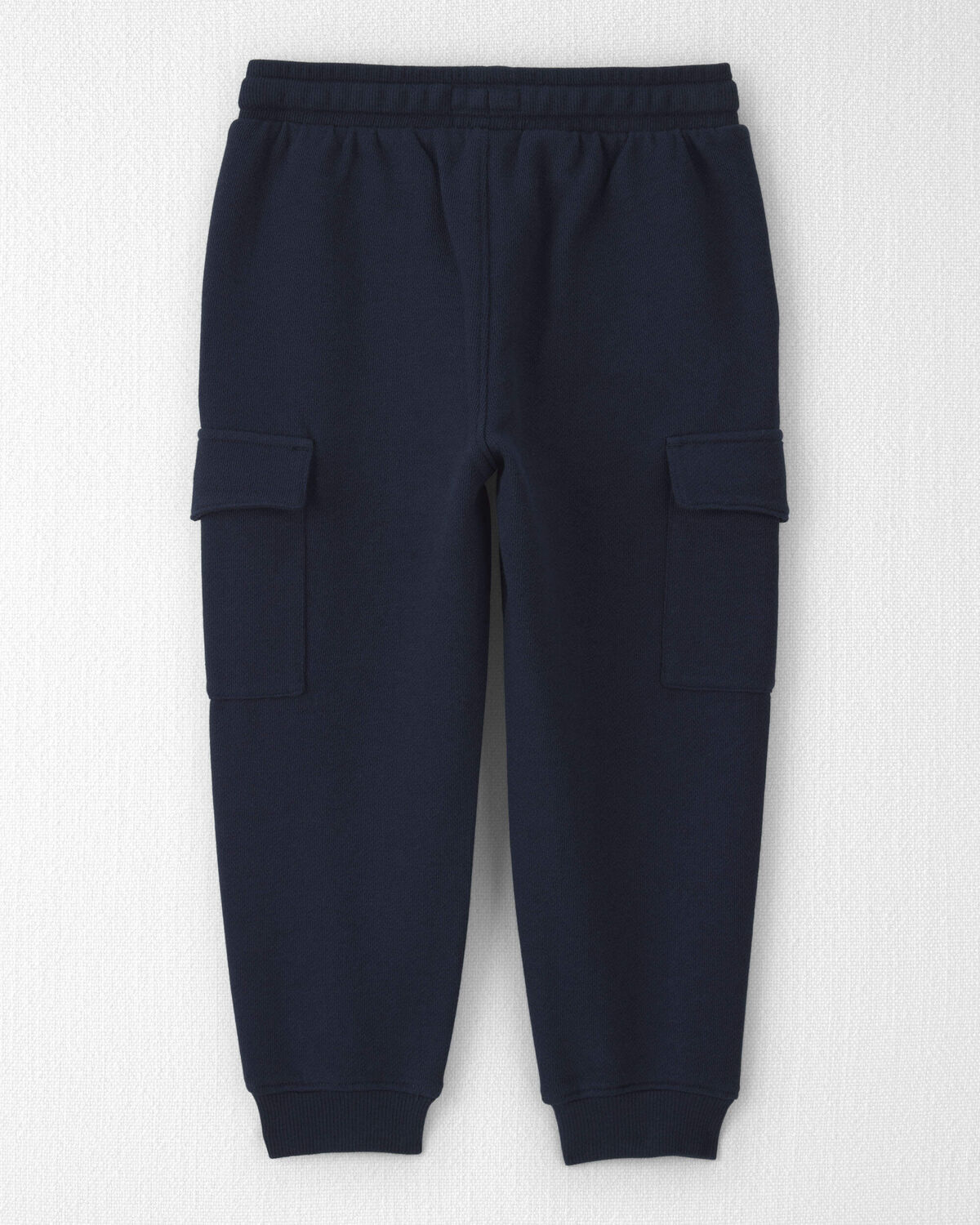 Toddler Boy Organic Cotton French Terry Cargo Pants - Image 2