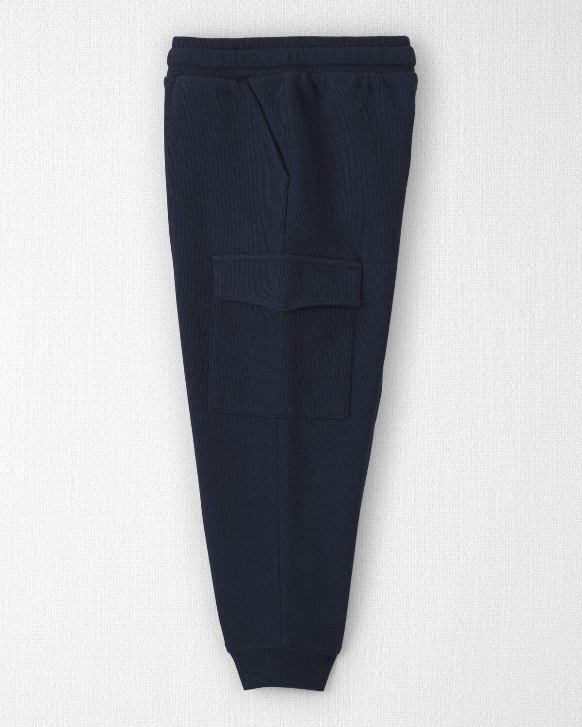 Toddler Boy Organic Cotton French Terry Cargo Pants - Image 3