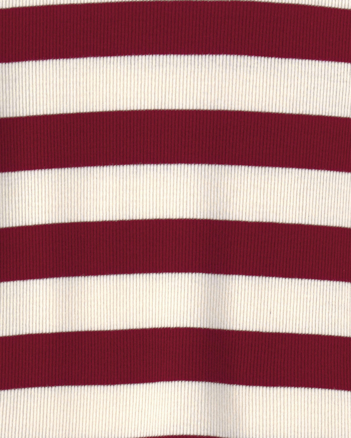 Toddler 2-Piece Organic Cotton Ribbed Pajamas in Stripes - Image 3