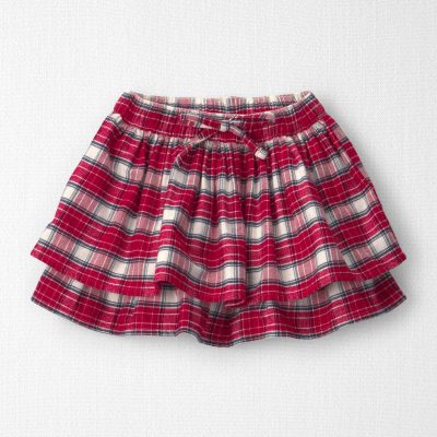 Toddler Girl Organic Cotton Flannel Skirt