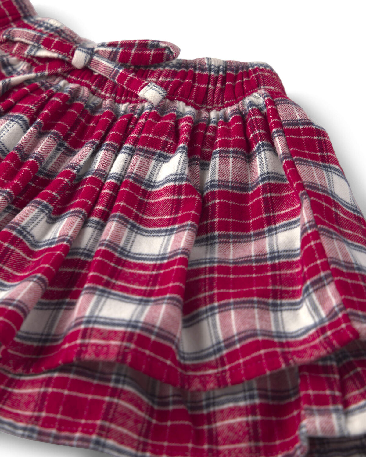 Toddler Girl Organic Cotton Flannel Skirt - Image 3