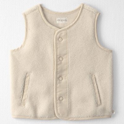 Toddler Recycled Teddy Fleece Vest