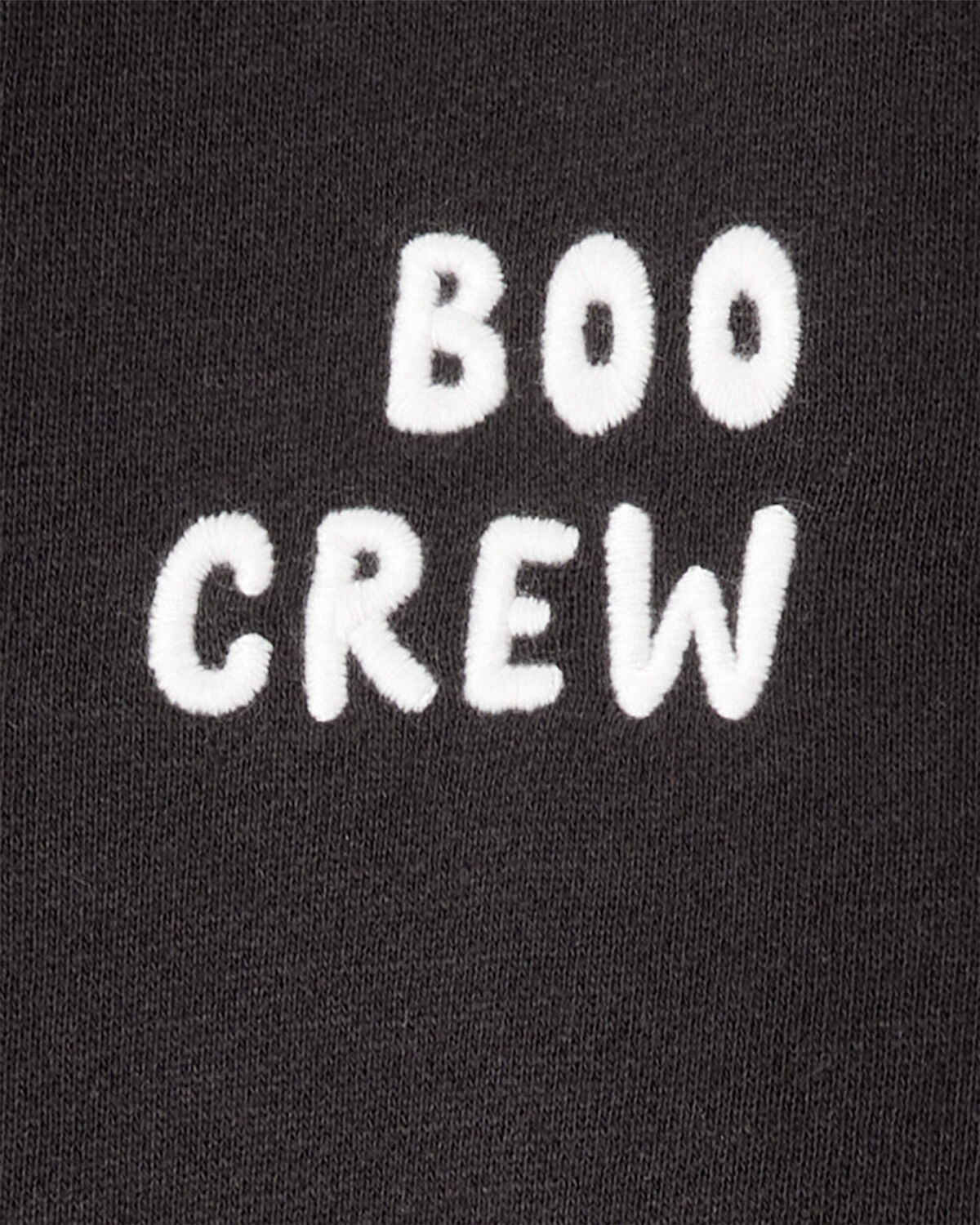 Toddler Organic Cotton 'Boo Crew' French Terry Sweatshirt - Image 3