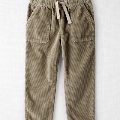 Toddler Boy Organic Cotton Corduroy Pants