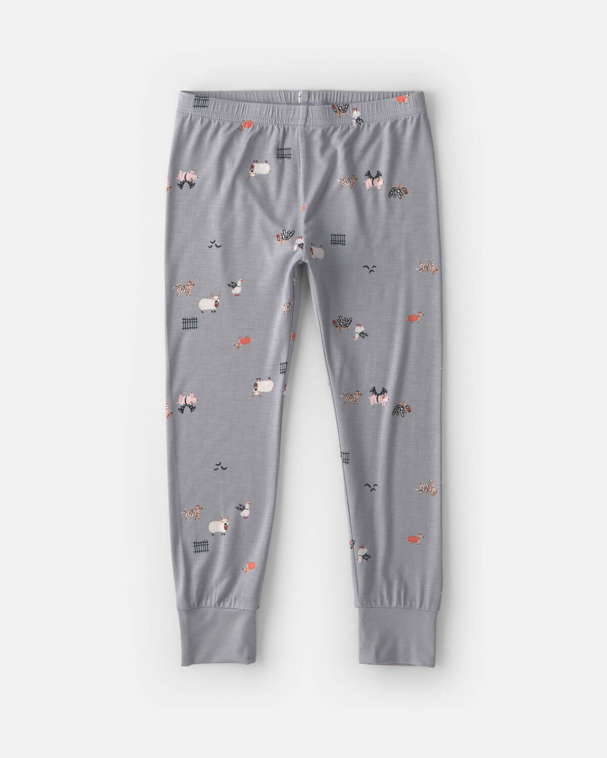 Toddler 2-Piece Halloween PurelySoft™ Snug Fit Pajama Set - Grey - Image 2