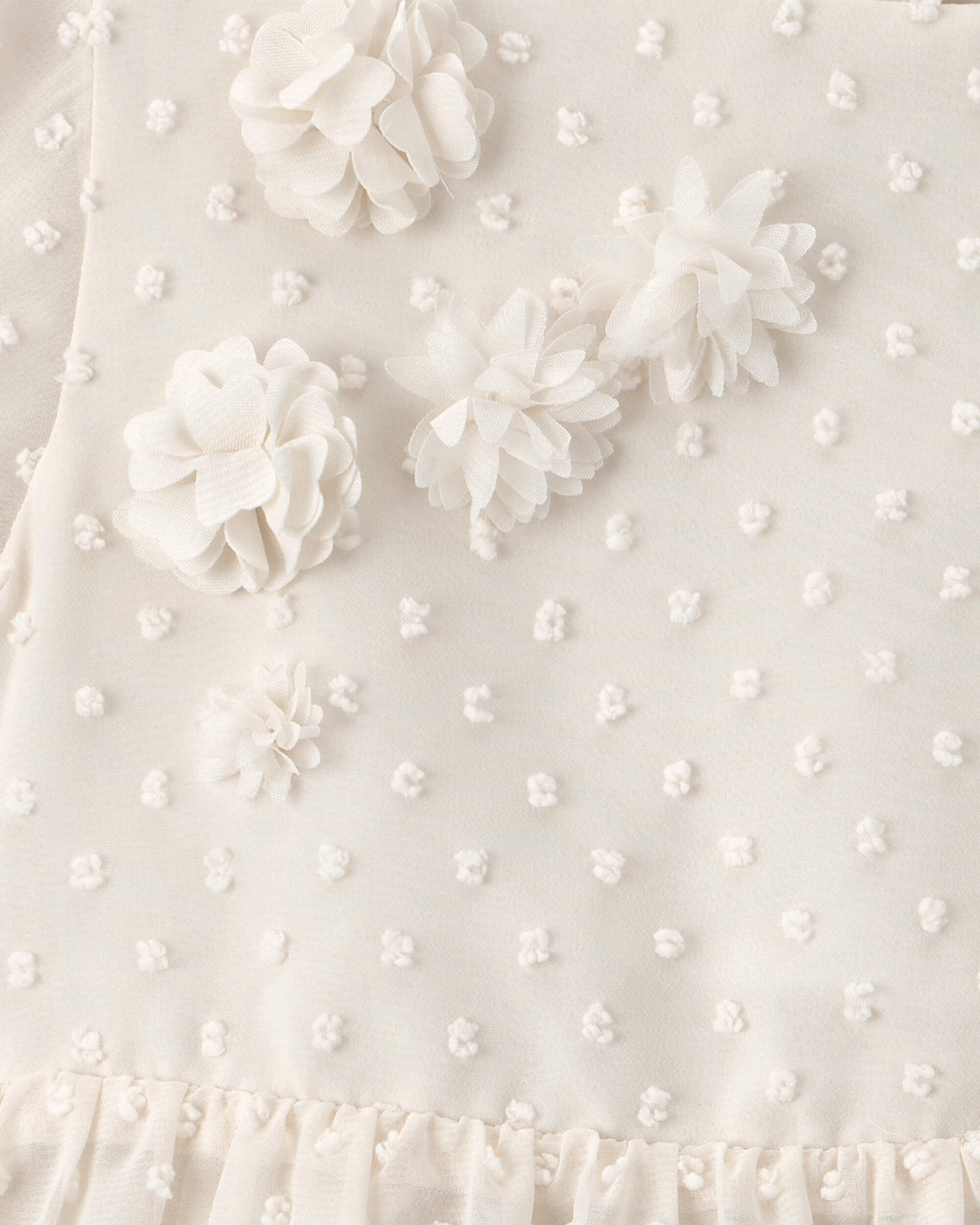 Toddler Swiss Dot Occasion Dress - Pink - Image 5
