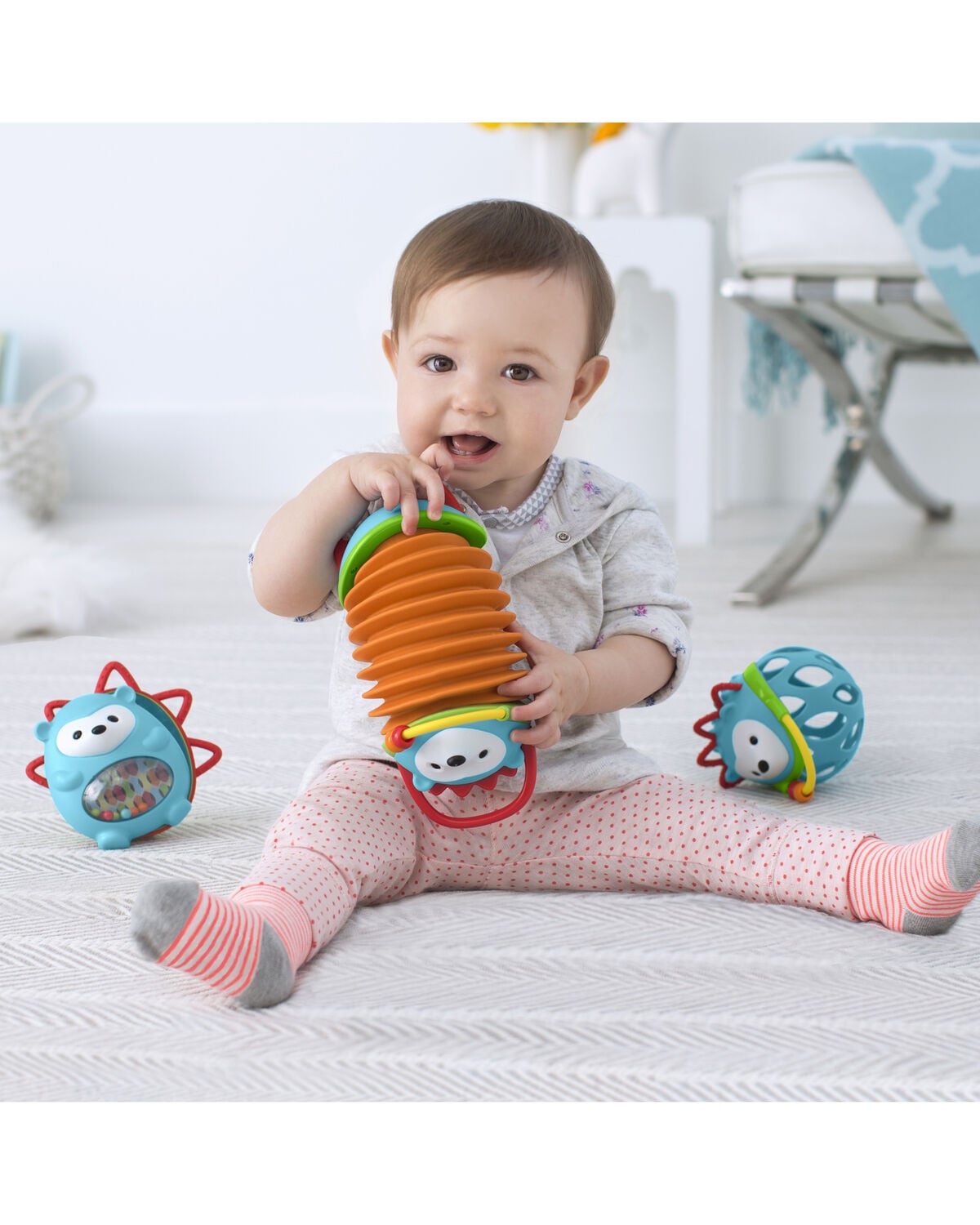 Explore & More Hedgehog Accordion Toy - Image 2