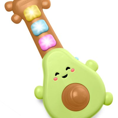 Farmstand Rock-A-Mole Guitar Baby Toy