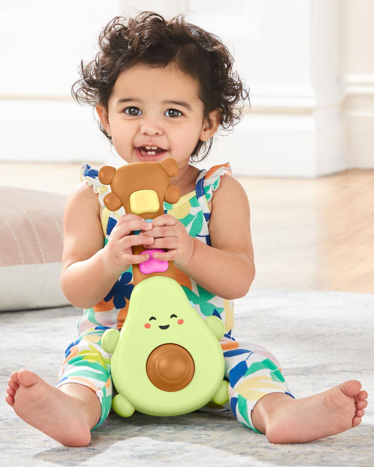 Farmstand Rock-A-Mole Guitar Baby Toy - Image 4