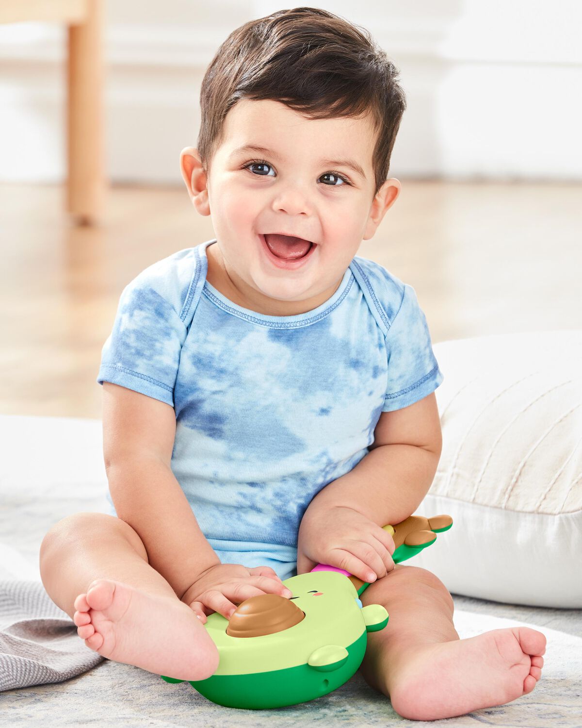 Farmstand Rock-A-Mole Guitar Baby Toy - Image 5