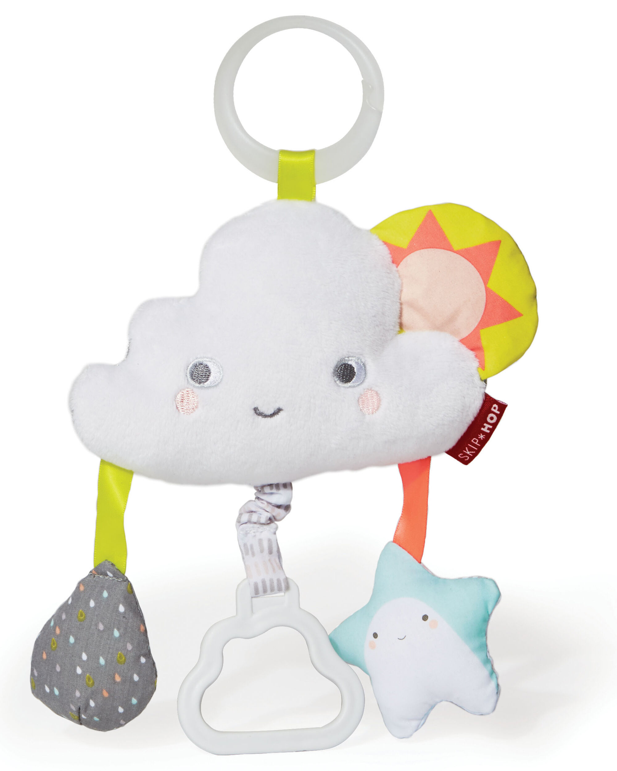 Silver Lining Cloud Jitter Stroller Baby Toy - Image 5