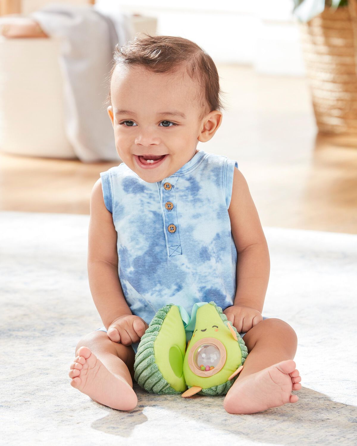 Farmstand Avocado Baby Stroller Toy - Image 4