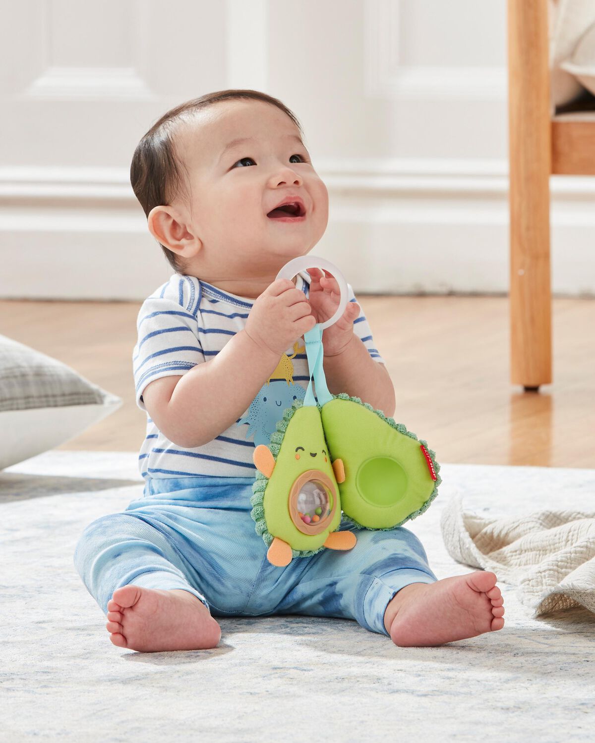 Farmstand Avocado Baby Stroller Toy - Image 5
