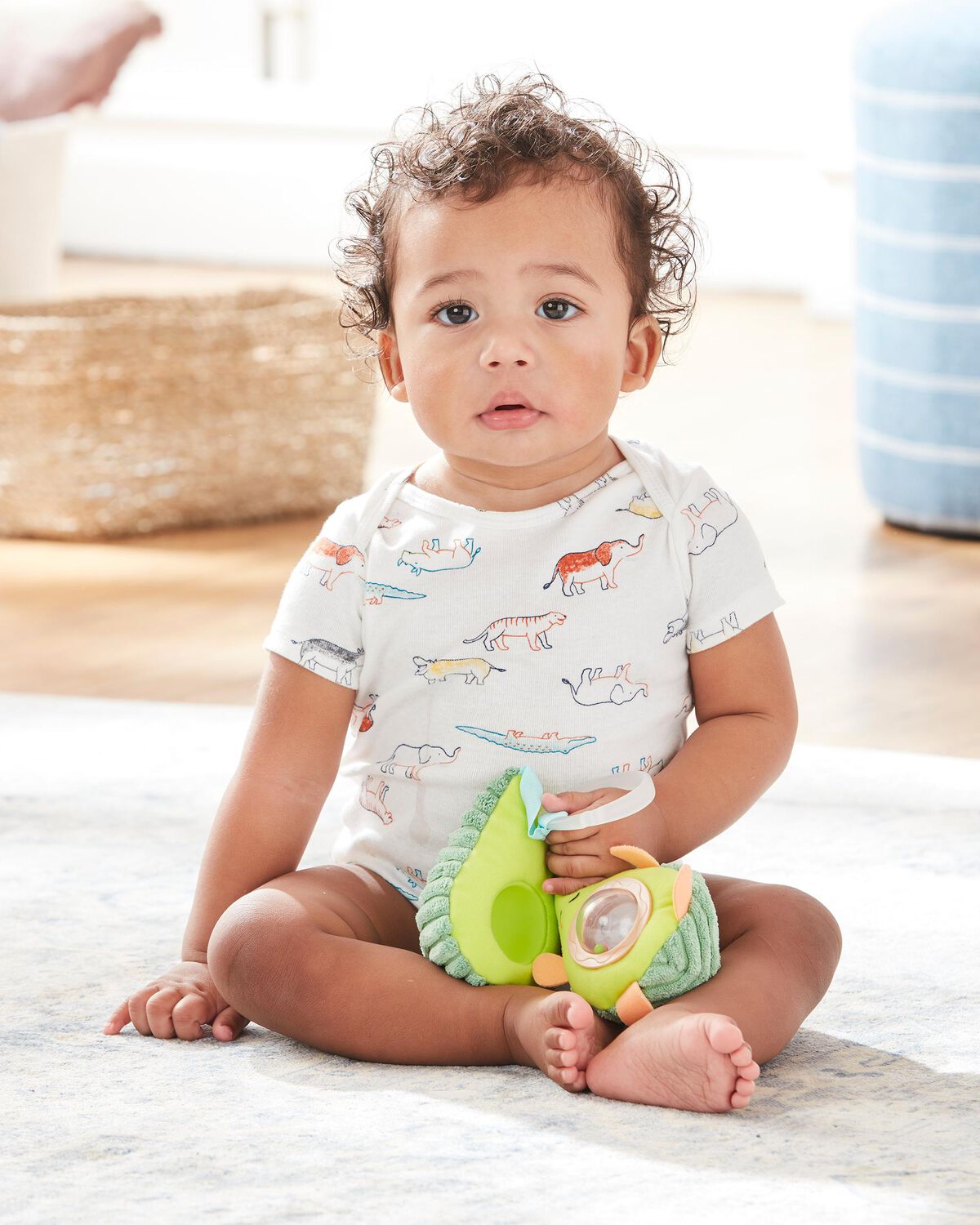 Farmstand Avocado Baby Stroller Toy - Image 6