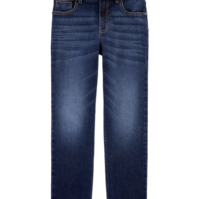 Kid Slim Classic Fit True Blue Wash Jeans