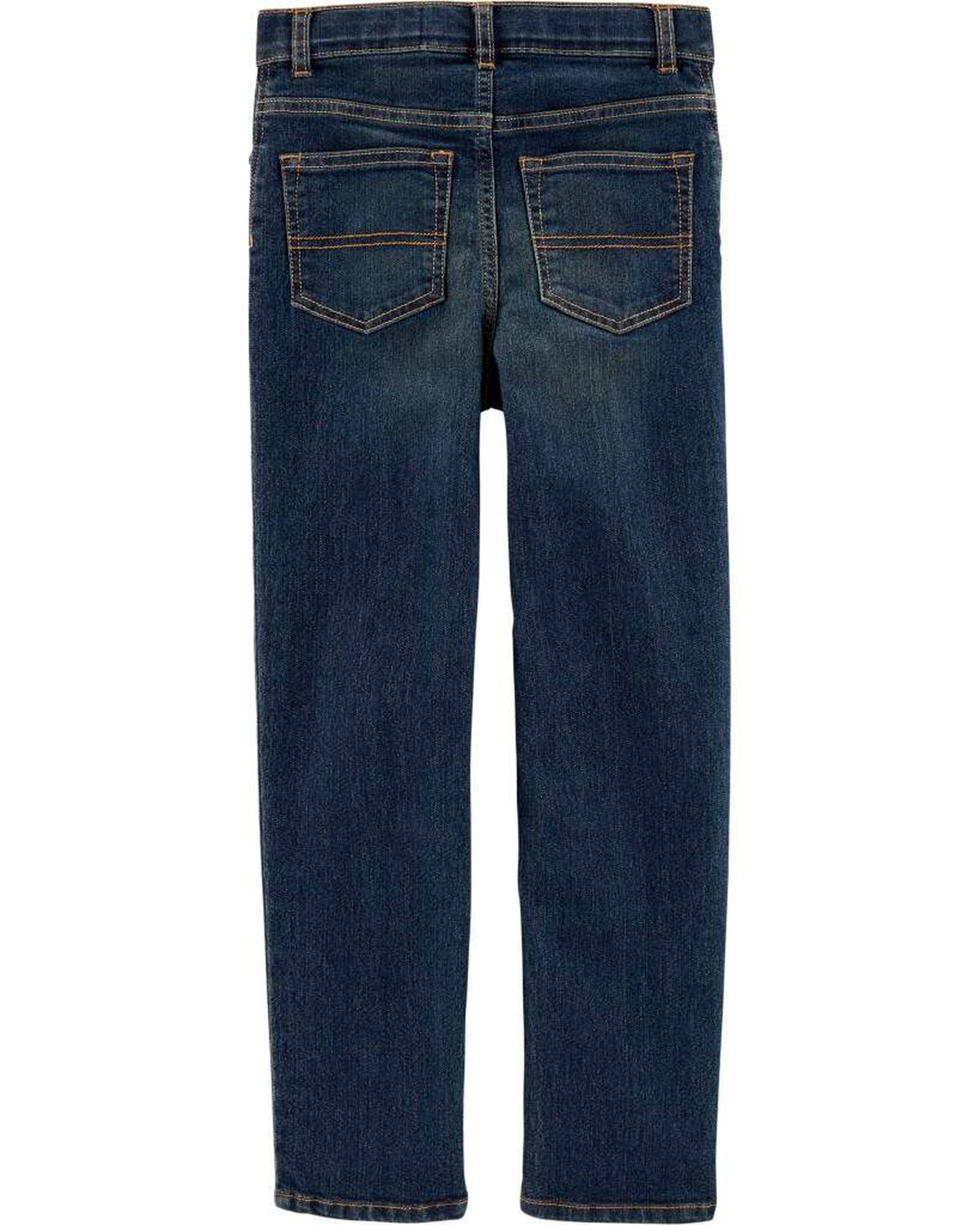 Kid Slim Straight Leg Heritage Wash Jeans - Image 3