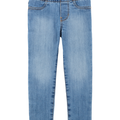 Kid Medium Blue Wash Skinny-Leg Jegging