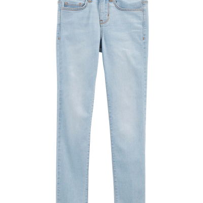 Kid Blue Ice Wash Slim Fit Skinny-Leg Jeans