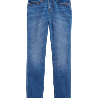 Kid Medium Blue Wash Slim-Fit Skinny-Leg Jeans