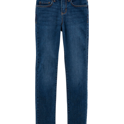 Kid Dark Blue Wash Super Skinny-Leg Jeans