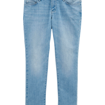 Kid Light Blue Wash Super Skinny-Leg Jeans