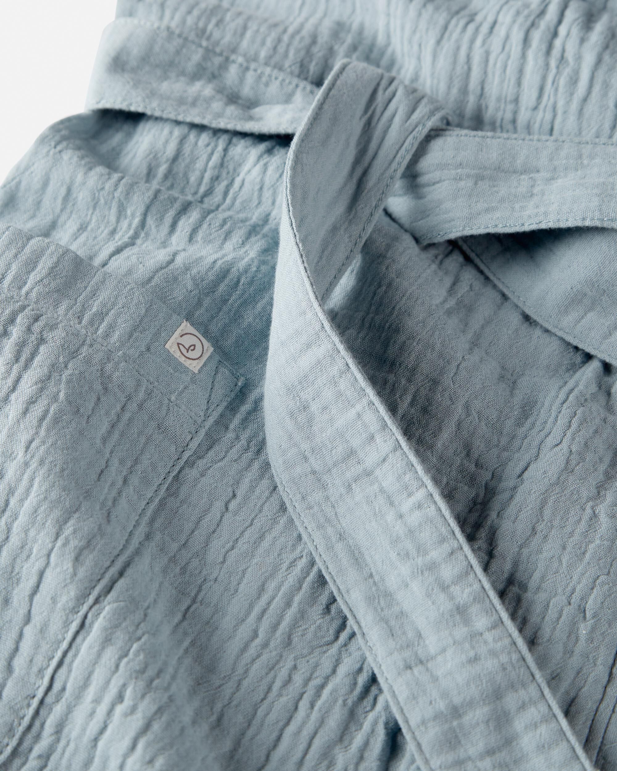 Adult Organic Cotton Gauze Robe - Image 4